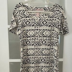 GEMMA SILK T-SHIRT DRESS